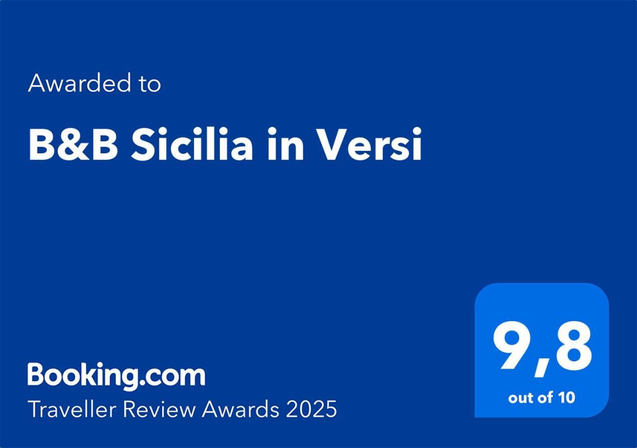 קוסטונאצ'י B&B Sicilia In Versi מראה חיצוני תמונה